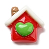 Christmas Opaque Resin Cabochons LS-RESI-K027-21E-1