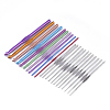 Aluminum Crochet Hooks Needles TOOL-S011-04-3