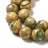Natural Verdite Stone Beads Strands G-P515-A01-01-3