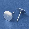 Brass Studs Earrings Finding KK-K383-05B-S-2