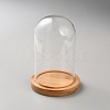 Glass Dome Cover DJEW-WH0039-388A-1