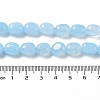 Natural White Jade Beads Strands G-E614-B01-5