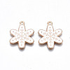 Alloy Enamel Pendants X-ENAM-Q442-024A-RS-2