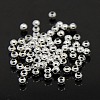 Plating Plastic Acrylic Round Beads PACR-L003-5mm-S-1