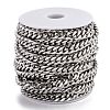Tarnish Resistant 304 Stainless Steel Cuban Link Chain STAS-B019-02B-P-3