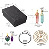 DIY Gemstone Necklace Making Kit DIY-FS0003-58-5