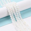 Electroplate Glass Beads Strands EGLA-A044-J4mm-L05-5