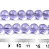 Transparent Glass Beads Strands GLAA-T032-T10mm-01-2