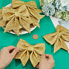 10Pcs Glitter Foam Bowknot Ornament Accessories FIND-GF0008-55B-3