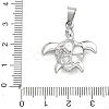 304 Stainless Steel Pendants STAS-B141-04A-P-3