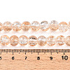 Transparent Crackle Glass Bead Strands GLAA-T025-8mm-02I-4