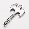 304 Stainless Steel Pendants STAS-E133-008AS-2