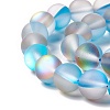 Synthetic Moonstone Beads Strands G-E573-01C-22-3