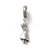 304 Stainless Steel Enamel European Dangle Charms STAS-G308-18AS-2