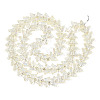 Electroplate Glass Beads Strands EGLA-N012-04G-2