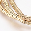 Electroplated Non-magnetic Synthetic Hematite Beads Strands G-G826-09-2mm-4