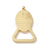 Alloy Pendant Cabochons Settings FIND-I018-02LG-2