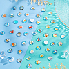 100Pcs Glass Cabochins GLAA-PH0001-92-2