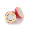 Brass Magnetic Clasps ZIRC-F136-10G-05-3