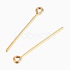 Ion Plating(IP) 304 Stainless Steel Eye Pin X-STAS-G075-17G-1