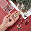 8Pcs 4 Styles Spider Alloy Rhinestone Shoes Charms PALLOY-WR00002-3