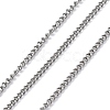304 Stainless Steel Curb Chains CHS-M009-10P-04-1