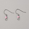 304 Stainless Steel Earring Hooks LS-STAS-WH0027-64P-12-1