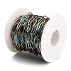 Ion Plating(IP) 304 Stainless Steel Paperclip Chains CHS-O010-03MC-3