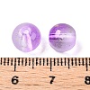 Frosted Baking Paint Glass Beads X1-DGLA-N005-8mm-06-4