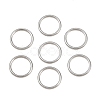 304 Stainless Steel Closed Jump Rings STAS-G393-06P-17-1