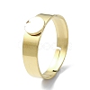 304 Stainless Steel Pad Rings Setting RJEW-H221-01G-04-3