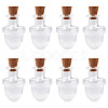 10Pcs Clear Glass Wishing Bottles AJEW-TA0002-85C-3