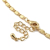 Faceted Triangle Glass Beads Bib Necklaces NJEW-R263-17G-3