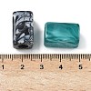 Tow Tone Acrylic Beads OACR-C040-04-3
