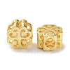 Rack Plating Brass European Beads KK-B078-04G18-1