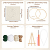 1Set Linen and Wood DIY-SP0005-13A-2
