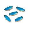 Rack Plating Brass Connector Charms KK-M231-15G-B-3