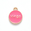 Alloy Enamel Pendants ENAM-S124-01A-03B-3