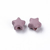 Spray Painted Acrylic Beads X-MACR-S373-45-O03-2