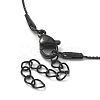 304 Stainless Steel Serpentine Chain Bracelets BJEW-D020-01EB-3