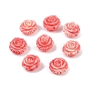 Synthetic Shell Dyed Carved Beads SHEL-U001-07-1