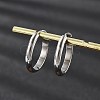 201 Stainless Steel Hoop Earrings EJEW-P304-15A-P-2