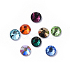 Glass Flat Back Rhinestone Cabochons RGLA-S002-12SS-M-2
