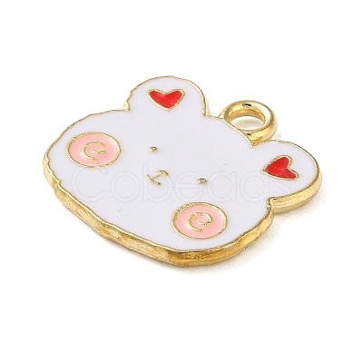 Cute Animal Alloy Enamel Pendants ENAM-U002-03C-KCG-1