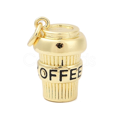 Mother's Day Brass Enamel Pendants X-KK-U062-01A-G-1