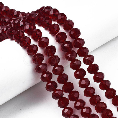 Glass Beads Strands EGLA-A034-T10mm-D32-1