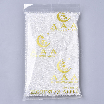 Transparent Glass Beads SEED-S040-08A-11-1