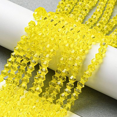 Transparent Glass Beads Strands GLAA-F029-2mm-21-1
