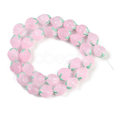 Handmade Lampwork Beads Strand LAMP-I027-10G-1