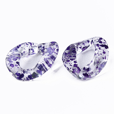 Transparent Acrylic Linking Rings OACR-N009-014A-10-1